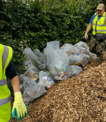 August 2017 Sean Walsh Park clean up