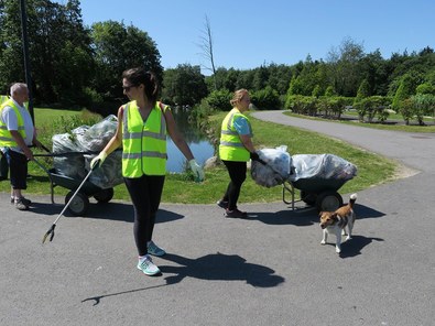 Cleaning up in SWP in June 2017