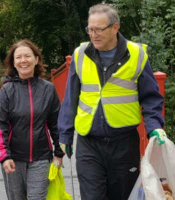 September 2017 Litter Mug clean up in Sean Walsh Park