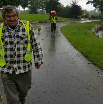 September 2017 Litter Mug clean up in Sean Walsh Park