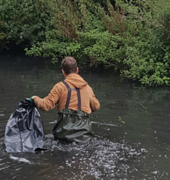 September 2017 Litter Mug clean up in Sean Walsh Park
